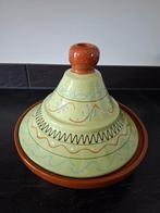 Authentieke Marokkaanse Tajine, Ophalen, Schaal, Rond, Zo goed als nieuw