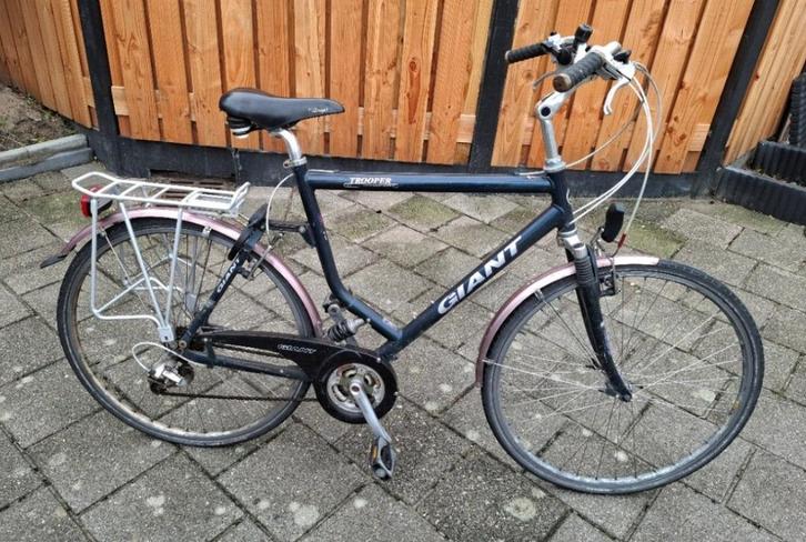 Herenfiets – Giant Trooper, Fietsen en Brommers, Fietsen | Heren | Herenfietsen, Gebruikt, Giant, 57 tot 61 cm, Versnellingen