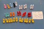 15 paar vintage Barbie schoentjes met hielsteun en 5 losse, Gebruikt, Onbekend, Ophalen of Verzenden, Onbekend
