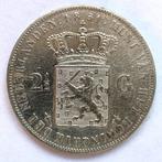Nederland 2-1/2 Gulden 1851 Willem III Rijksdaalder zilver, Ophalen of Verzenden, Koning Willem III, Zilver