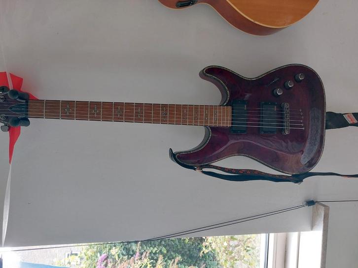schecter hellraiser c1bch ruilen, Muziek en Instrumenten, Snaarinstrumenten | Gitaren | Elektrisch, Zo goed als nieuw, Solid body
