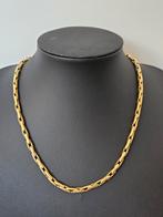 Zwaar verguld double ketting geen goud wel gekeurd !, Ophalen of Verzenden, Zo goed als nieuw, Goud, Goud