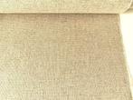 Camira Main Line Flax MLF20; creme+beige; restant meubelstof, Wol, 120 cm of meer, Beige, Nieuw