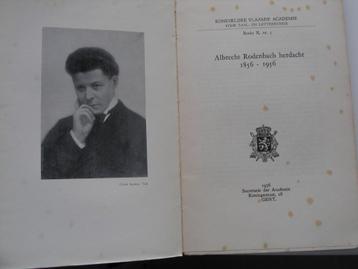Albrecht Rodenbach herdacht (1856-1956) beschikbaar voor biedingen