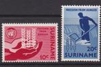 TSS Kavel 260031 Suriname PF  mi-nr 431-432 honger Mooi kave, Postzegels en Munten, Postzegels | Suriname, Ophalen of Verzenden
