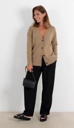Vince / Joseph cashmere wolmix dames vest bruin s/m, Kleding | Dames, Ophalen of Verzenden, Zo goed als nieuw, Maat 36 (S), Bruin
