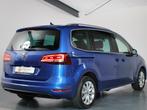 Volkswagen Sharan 1.4 TSI DSG, Highline, 7-Persoons, Leder/A, Auto's, Volkswagen, 4 cilinders, 150 pk, Blauw, 7 stoelen