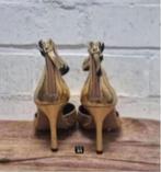Kenneth Cole - Gouden leren pumps maat 36 - Nieuw, Kleding | Dames, Schoenen, Pumps, Overige kleuren, Kenneth Cole, Nieuw