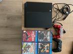 Playstation 4, Spelcomputers en Games, Spelcomputers | Sony PlayStation 4, Ophalen, Zo goed als nieuw, Met 2 controllers, Original