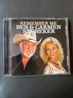 Ben & Carmen Steneker : Remember Me ( cd ), Cd's en Dvd's, Ophalen of Verzenden, Zo goed als nieuw, Levenslied of Smartlap