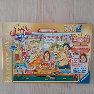 Ravensburger What if? De Bakwedstrijd - 500 stukjes beschikbaar voor biedingen