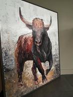 Schilderij Stier, Ophalen