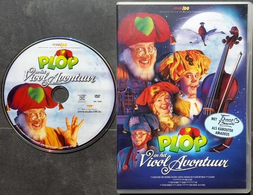 DVD - Kabouter Plop en het Viool Avontuur - Film Studio 100, Cd's en Dvd's, Dvd's | Kinderen en Jeugd, Zo goed als nieuw, Film