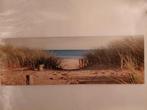 Mooie panorama wanddecoratie - Strand, duinen en zee. 150cm, Ophalen, Zo goed als nieuw