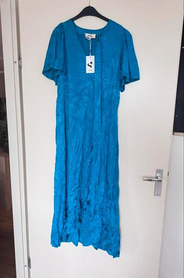 Shoeby x Fred jacquard maxi jurk blauw maat XXL beschikbaar voor biedingen