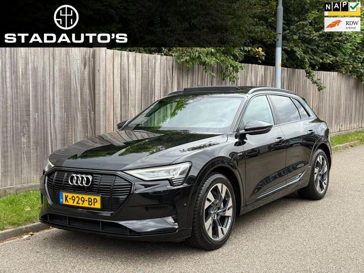 Audi E-tron 55 quattro Plus 95 kWh Panoramadak|Leder|NAP!, Auto's, Audi, Bedrijf, Te koop, e-tron, 4x4, ABS, Adaptive Cruise Control