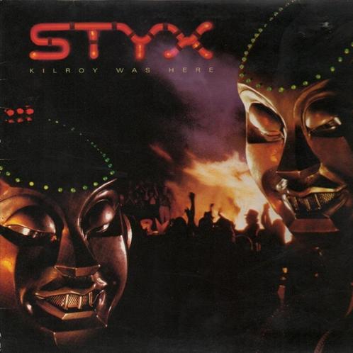 LP - Styx ‎– Kilroy Was Here, Cd's en Dvd's, Vinyl | Rock, Gebruikt, Poprock, 12 inch, Ophalen of Verzenden
