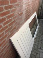 Achterdeur WK048 Hardwood 231,5 x 93, 80 tot 100 cm, 215 cm of meer, Ophalen of Verzenden, Hout