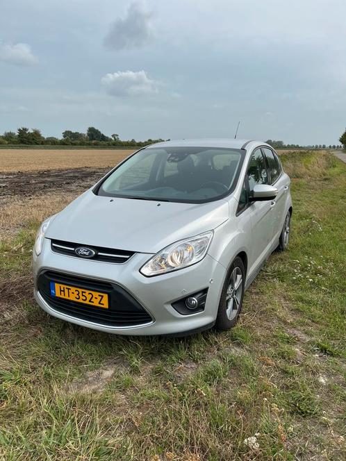Ford C-Max 1.0 92KW 2014 Grijs, Auto's, Ford, Particulier, C-Max, Benzine, A, MPV, Handgeschakeld, Geïmporteerd, Zilver of Grijs
