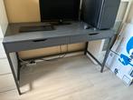 IKEA Alex Grijs Mooie Bureau met 2 Lades, Huis en Inrichting, Ophalen, Gebruikt, Bureau