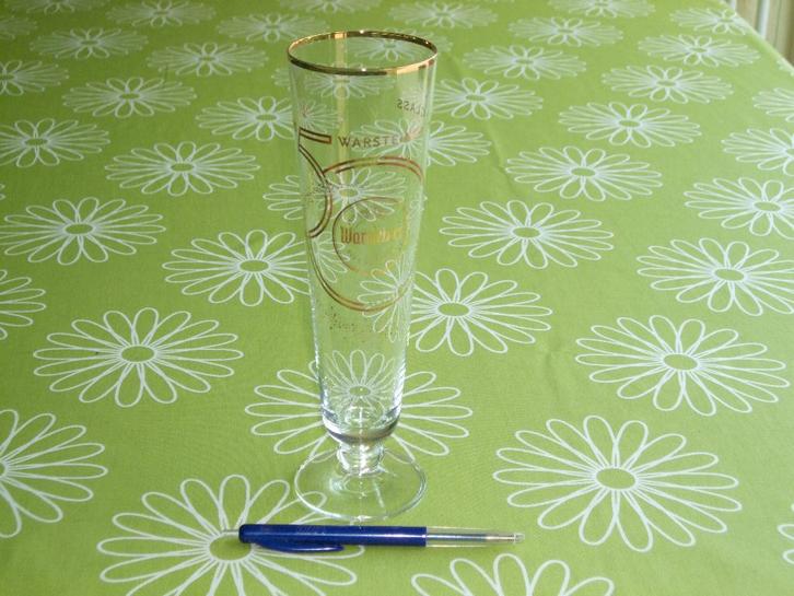 Warsteiner - 50 years Warsteiner Tulip Glass, Verzamelen, Biermerken, Zo goed als nieuw, Glas of Glazen, Overige merken, Ophalen of Verzenden