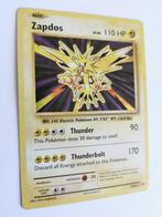 Pokémon - Evolutions - Zapdos - 42/108 - Holo Bleed, Hobby en Vrije tijd, Verzamelkaartspellen | Pokémon, Foil, Losse kaart, Zo goed als nieuw