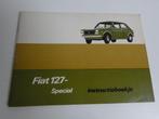 Te koop FIAT Special 127 instructieboekje, Ophalen of Verzenden