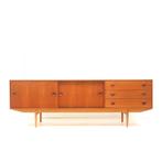 Zeldzaam vintage design dressoir Fristho jaren '60 '70 kast, Verzenden, Teakhout