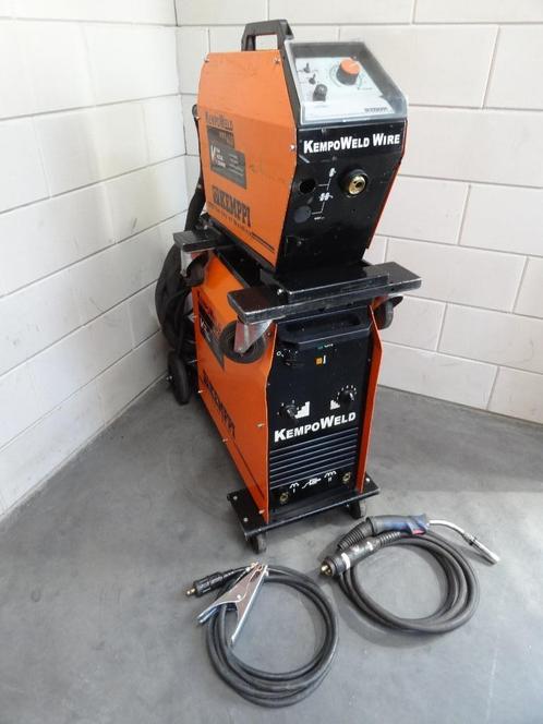 Mig/Mag lasapparaat Kemppi Kempo Weld 4200, Doe-het-zelf en Verbouw, Gereedschap | Lasapparaten, Zo goed als nieuw, Co2, 250 ampère of meer