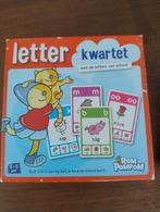 Letter kwartet sluit aan wat je kind op school leert, Ophalen of Verzenden