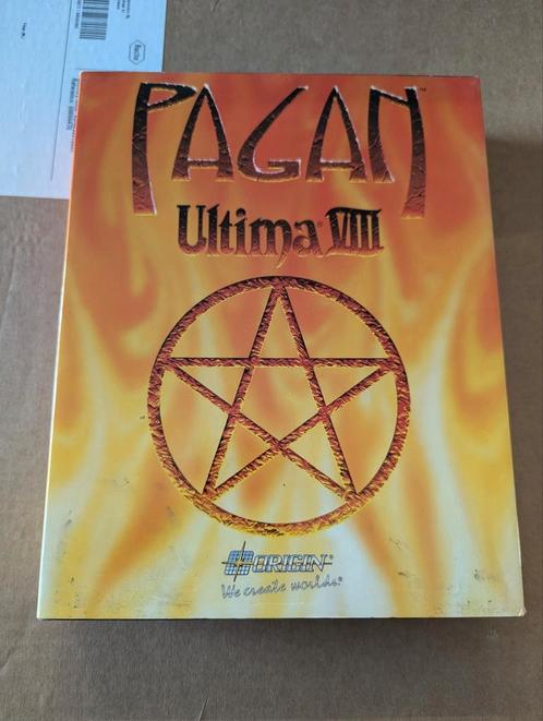 Ultima 8 Pagan big box pc game., Spelcomputers en Games, Games | Pc, Zo goed als nieuw, 1 speler, Ophalen of Verzenden