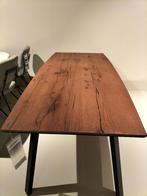 tafels, Huis en Inrichting, Tafels | Eettafels, Ophalen, Eikenhout, 200 cm of meer, 50 tot 100 cm