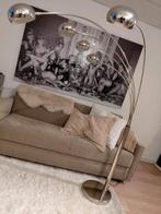 Arco stijl FLINDERS vintage verchroomde booglamp, Huis en Inrichting, Ophalen, Zo goed als nieuw, Metaal, 150 tot 200 cm
