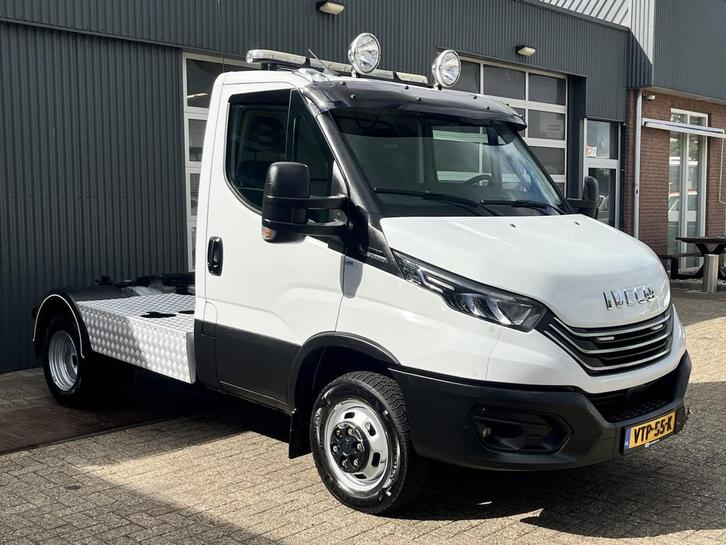 Iveco Daily 40C16 Himatic Automaat 9 Ton samengesteld 7000kg, Auto's, Bestelauto's, Bedrijf, Te koop, ABS, Airconditioning, Bluetooth