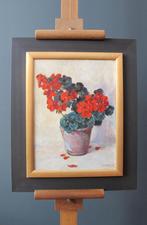 Max van der Wissel - Stilleven met rode geraniums, Ophalen
