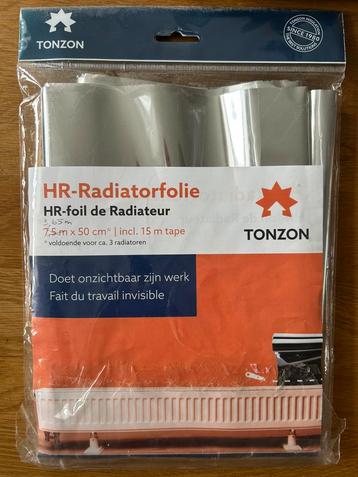 Tonzon HR-Radiatorfolie 3,65m x 50cm + Tape beschikbaar voor biedingen