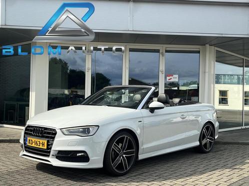 Audi A3 Cabriolet 1.4 TFSI S-Line LEDER+NEKVERWARMING+19INCH, Auto's, Audi, Bedrijf, Te koop, A3, ABS, Airbags, Airconditioning