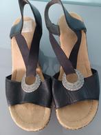 Te koop: Rieker open schoenen., Ophalen of Verzenden, Zo goed als nieuw, Zwart