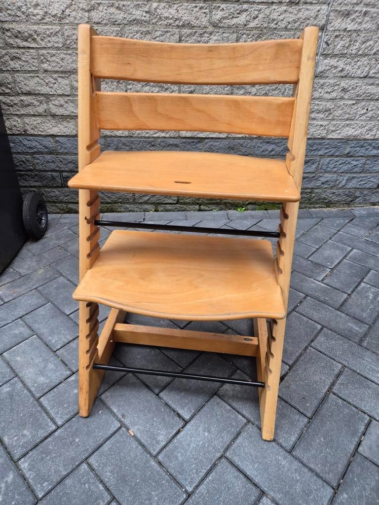 Stokke Tripp Trapp Meegroeistoel, Ophalen, Gebruikt, Meegroeistoel, Gordel(s)