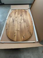 Ovale eiken tafelbad 200x111x 3, Ophalen, Nieuw