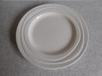 Bord 21 cm. Wit Waves Jamie Oliver, Huis en Inrichting, Keuken | Servies, Ophalen of Verzenden, Zo goed als nieuw, Bord(en), Effen