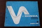 Honda CR250 M1 M2 1976 motorcycle parts list CR 250 Elsinore, Motoren, Handleidingen en Instructieboekjes, Ophalen of Verzenden