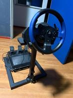 Thrustmaster T150 racestuur +standaard +koppeling (PS4/5/PC), Spelcomputers en Games, Spelcomputers | Sony PlayStation Consoles | Accessoires