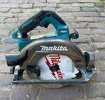 Makita cirkelzaag incl. 4 zaagbladen te koop. XGT HS004G 40v, Gebruikt, Cirkelzaag, Ophalen of Verzenden, Makita