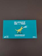 Kaartspel On a Scale of One to T-Rex, Hobby en Vrije tijd, Gezelschapsspellen | Kaartspellen, Ophalen of Verzenden, Zo goed als nieuw
