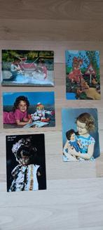 5 oude ansichtkaarten, Verzamelen, Verzenden, Kinderen