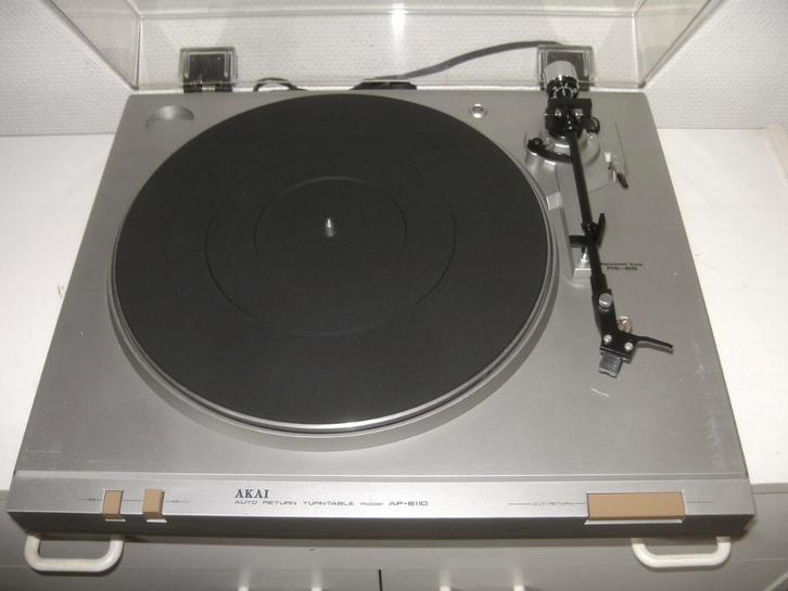 Akai platenspeler type AP-B110, Audio, Tv en Foto, Platenspelers, Gebruikt, Platenspeler, Akai, Ophalen of Verzenden