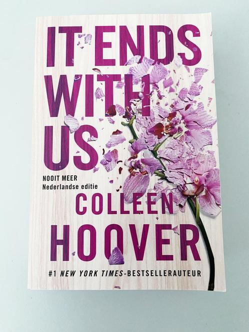Colleen Hoover - It ends with us, Boeken, Literatuur, Zo goed als nieuw, Ophalen of Verzenden