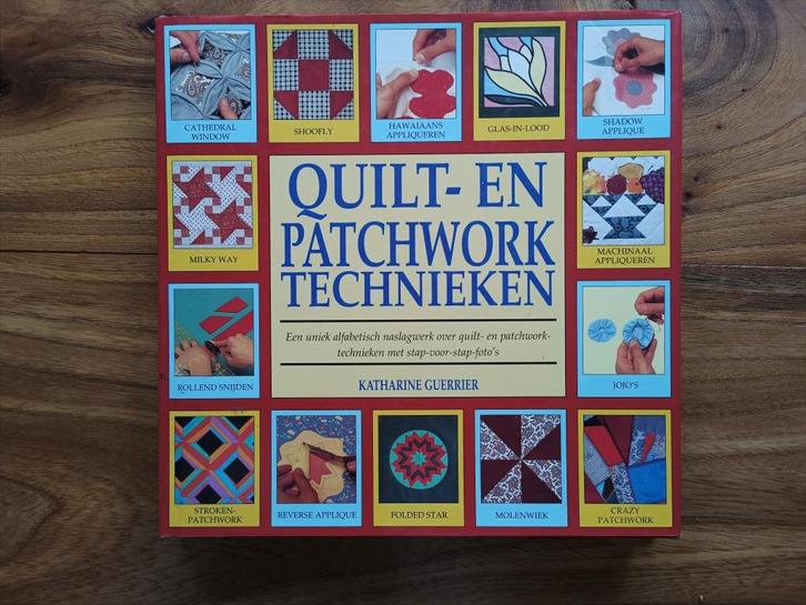 Quilt en patchwork technieken naslagwerk, Boeken, Hobby en Vrije tijd, Nieuw, Borduren en Naaien, Ophalen of Verzenden