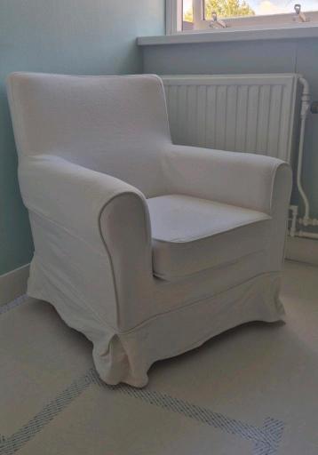 Ektorp ikea fauteuil wit - afbeelding 2